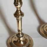 PRODUIT POP UP BEAU BAZAR Bougeoir haut laiton massif ancien