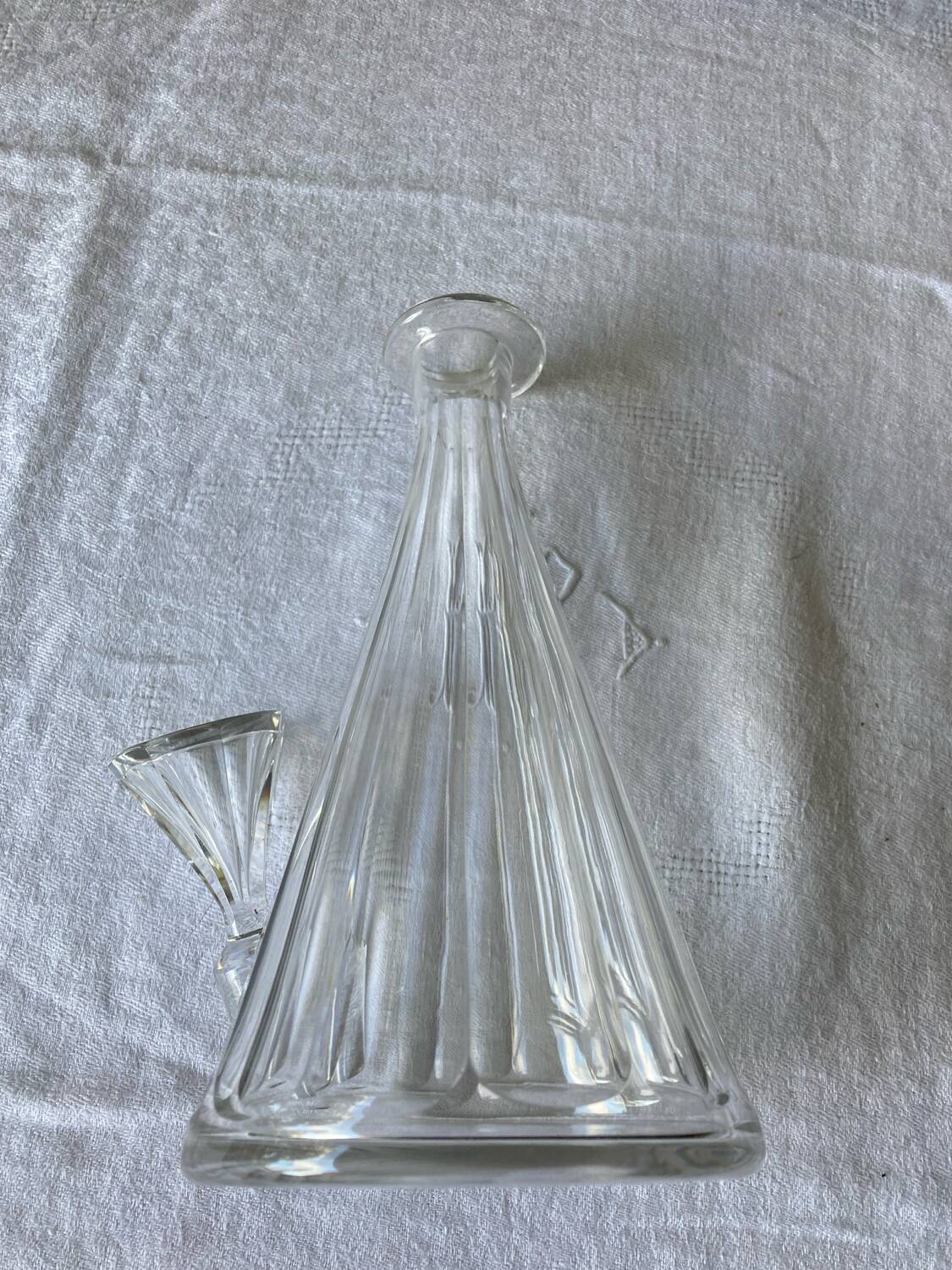 Baccarat crystal carafe