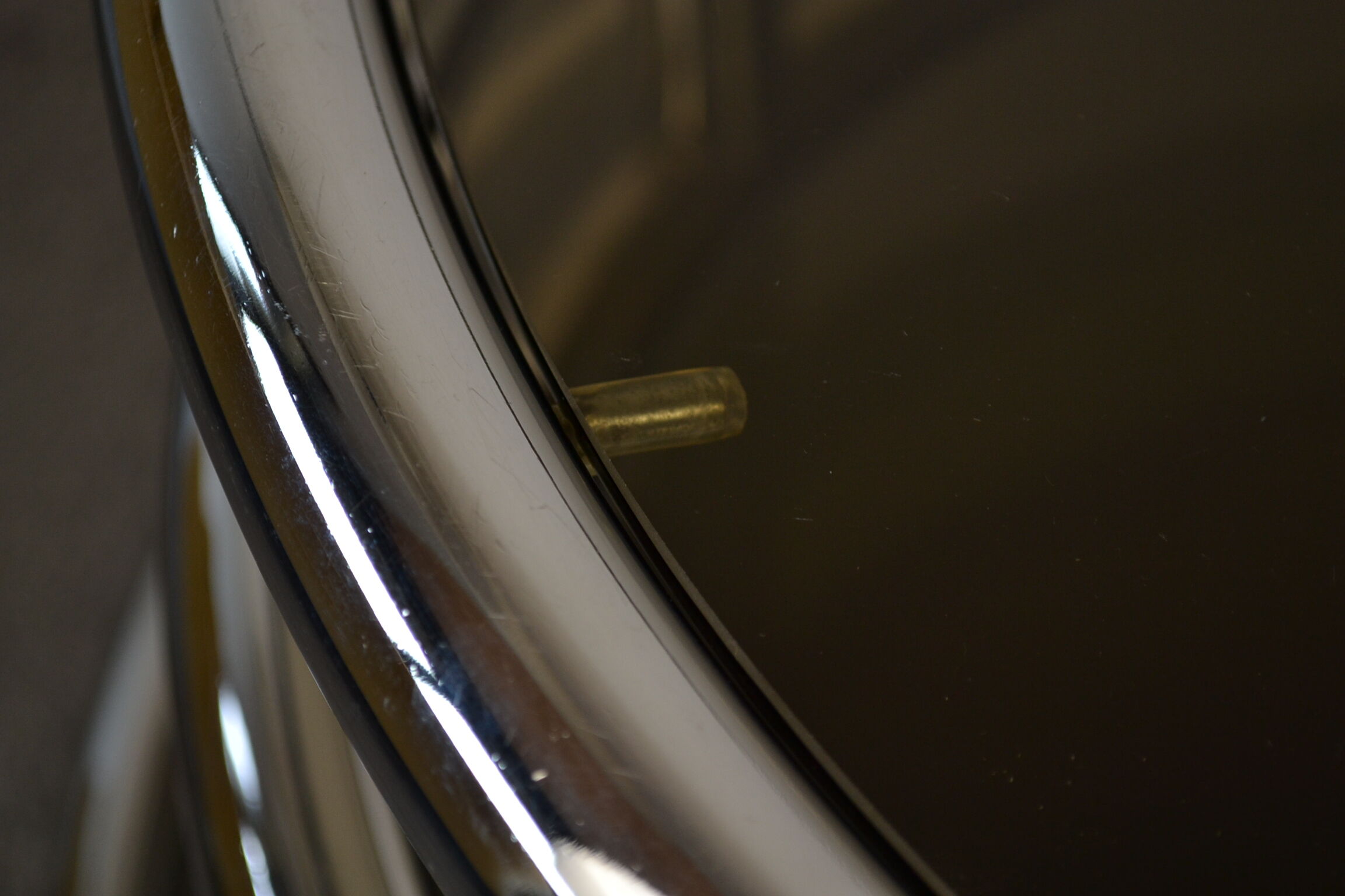 Vintage coffee table with 70s swivel trays