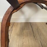 Mahogany gondola chair – Empire style