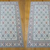 2 Scandinavian wool rugs 60 x 120