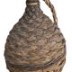 Old Woven Dame-Jeanne with Handle and Cork Stopper