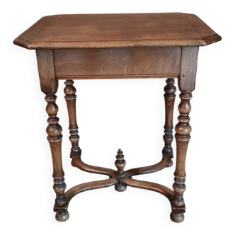 Desserte, chevet, console en noyer