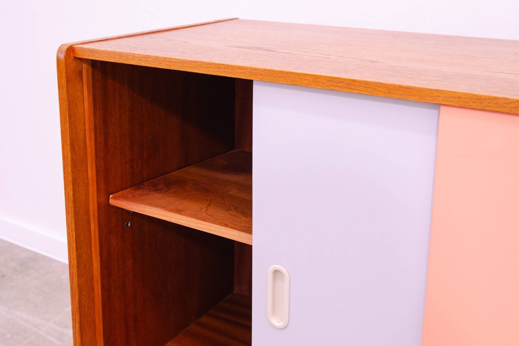 Fully restored mid century sideboard U-452 by Jiří Jiroutek, 1960´s, Czechoslovakia