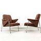 Fauteuils vintage « Bat », Pologne, années 1960, lot de 2