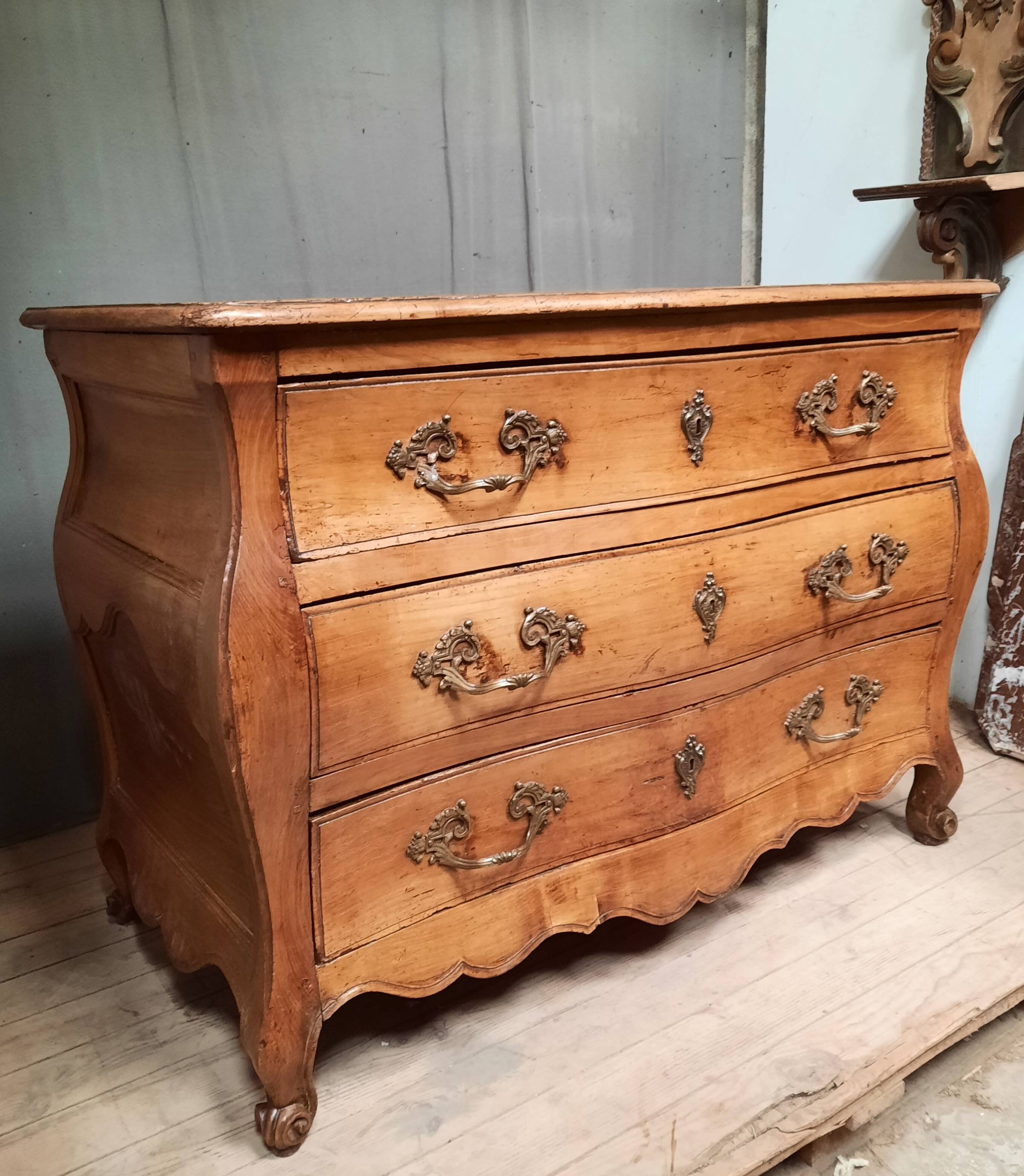 Eighteenth century Nantes chest of drawers
