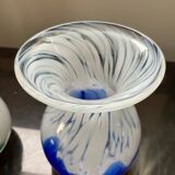 Pair of blown glass vases from the 1970s