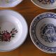 Set of 12 different hollow plates