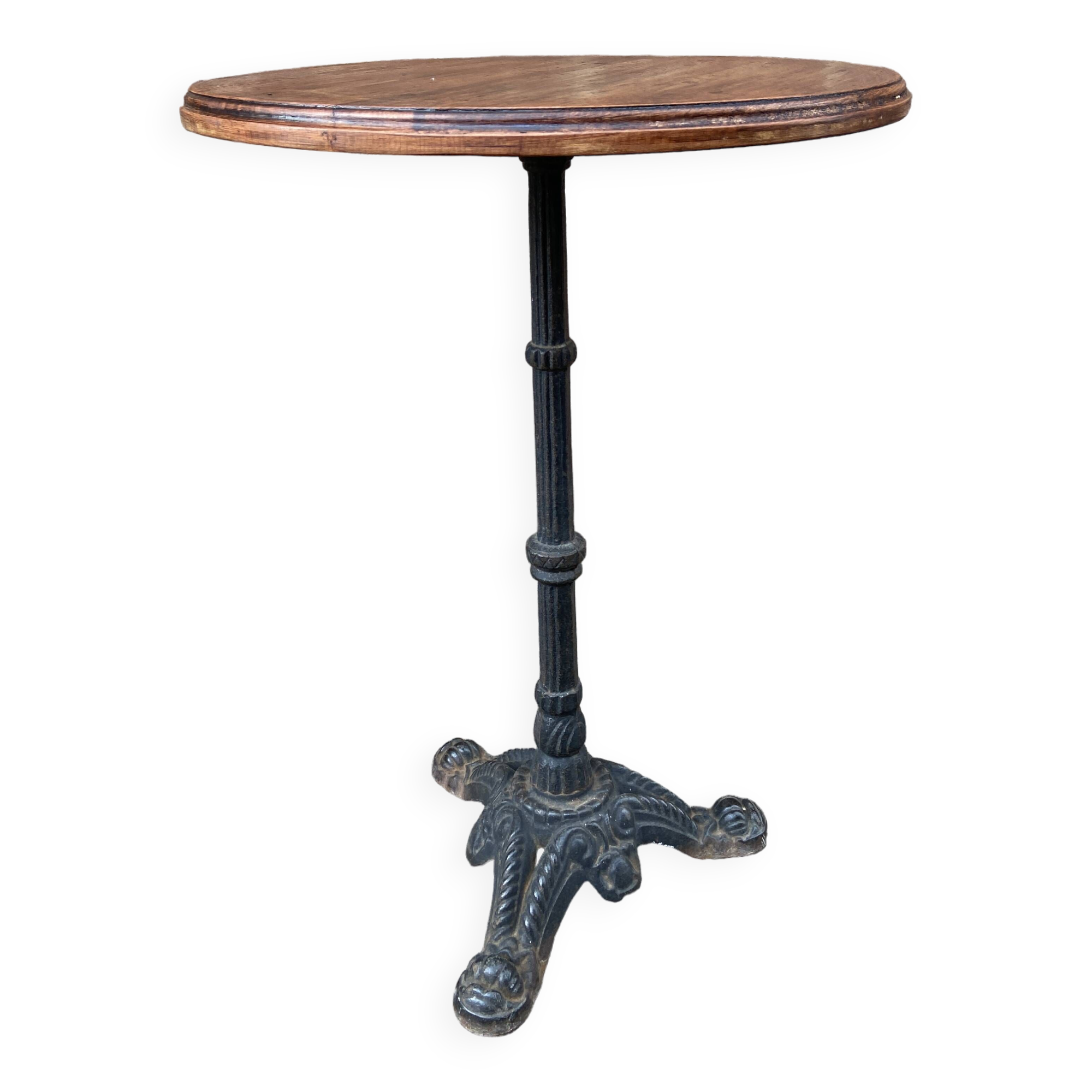 Vintage coffee pedestal table