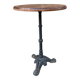 Vintage coffee pedestal table
