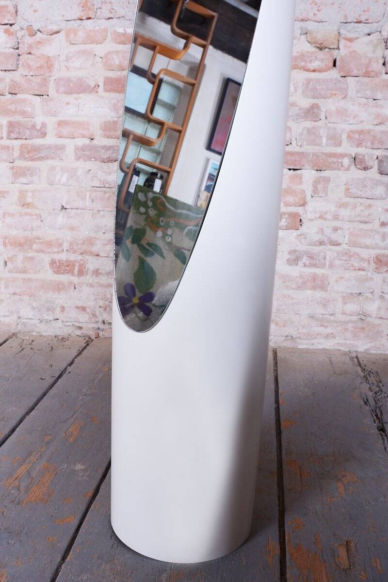 Mid-Century Modern Floor Mirror by Roger Lecal, 1970s