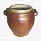 Old small terracotta pot