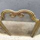 Antique brass fireplace screen from the 1920s, 4-panel fireplace screen
