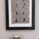 Abstract charcoal drawing 1 black and white