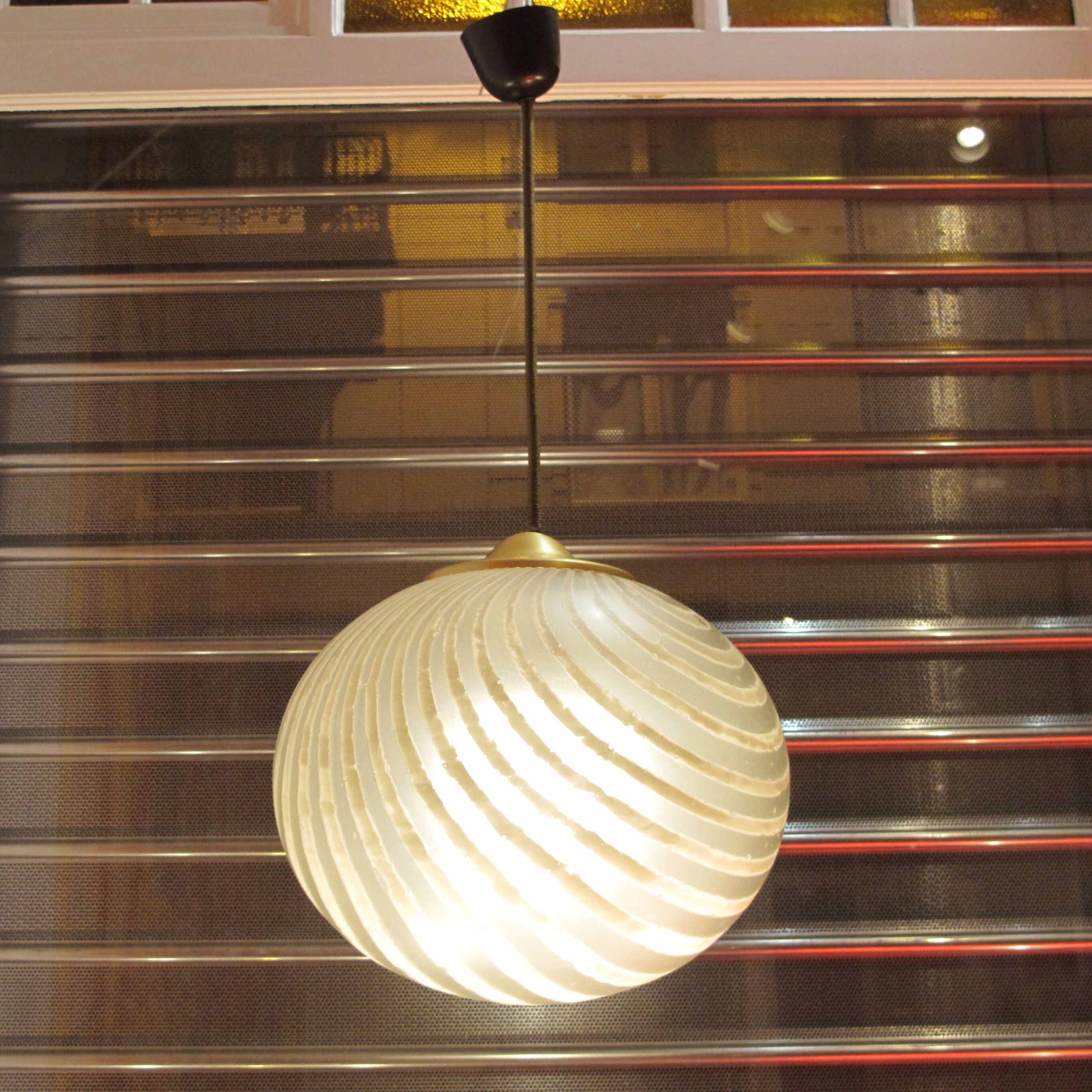 Suspension globe model "Kenya" Peill & Putzler - 1970