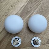 2 Jasper Morrison Mini Glo-Ball Wall Lights