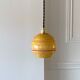 Art Deco pendant lamp in Clichy glass