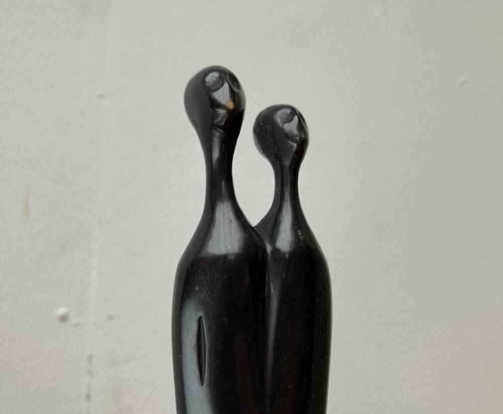 Postmodern metal sculpture Two in One by Louise Hederström for Ikea, 1990s.