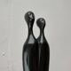 Postmodern metal sculpture Two in One by Louise Hederström for Ikea, 1990s.