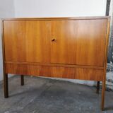 Vintage storage cabinet from the 60s, walnut.