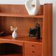 Vintage 1960s Scandinavian teak secretary | Denmark