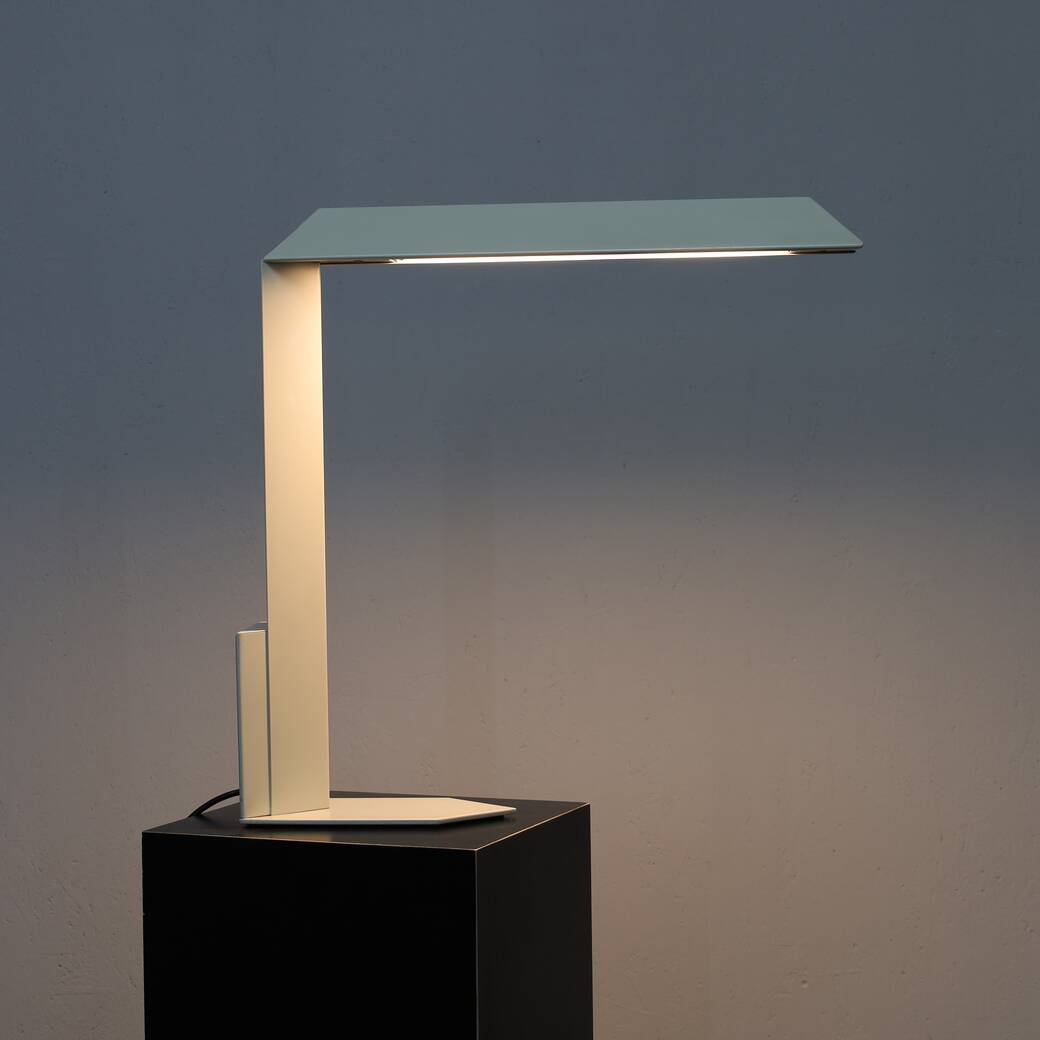 Rare Postmodern Architectural Desk Lamp by Mart van Schijndel,  80s