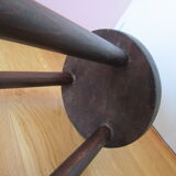 Wooden tripod stool