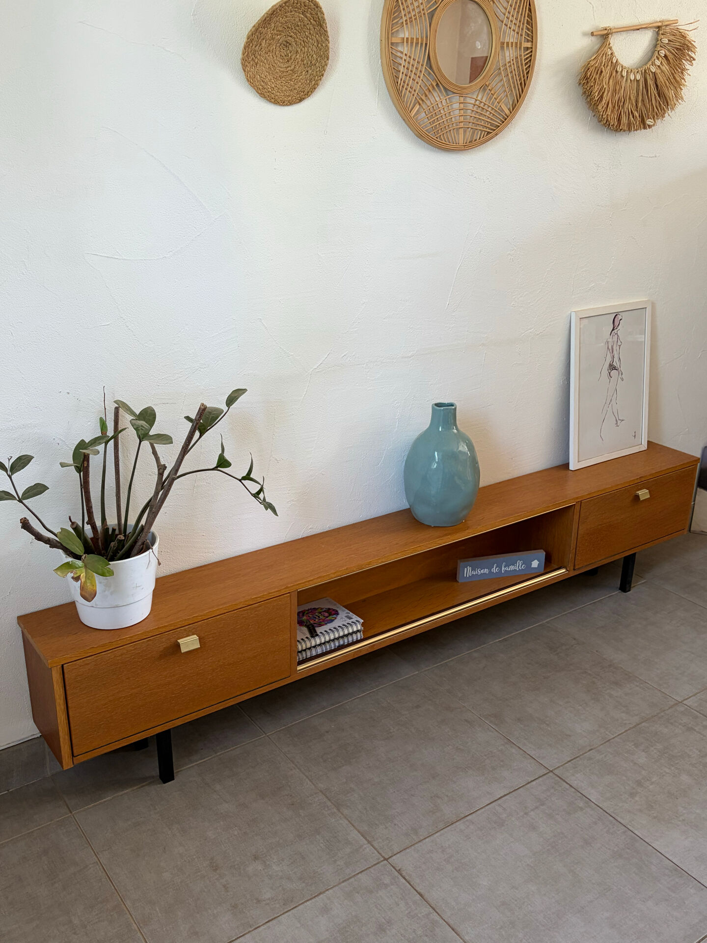 Enfilade basse vintage ( peu profonde )