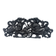 Decorative plaque cast iron, late 19th century