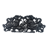 Decorative plaque cast iron, late 19th century