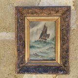 French oil painting, signed Chauvry, 1929