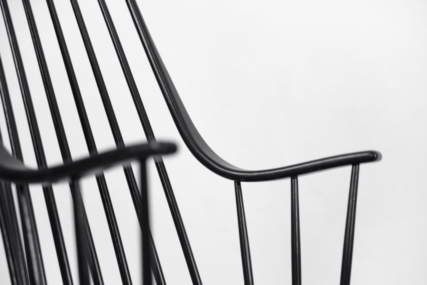 Rocking chair Grandessa by Lena Larsson for Nesto, 1960s