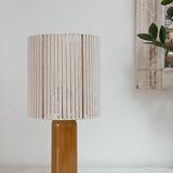 Enamelled stoneware lamp