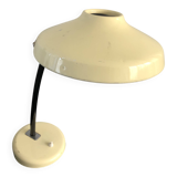 1960s adjustable desk lamp – cream lacquered metal