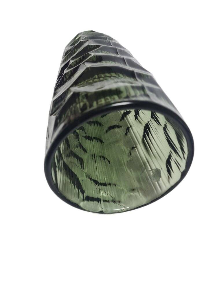 Oculus New Look vase attributed to Jan Sylwester Drost for Ząbkowice Glassworks, 1970s