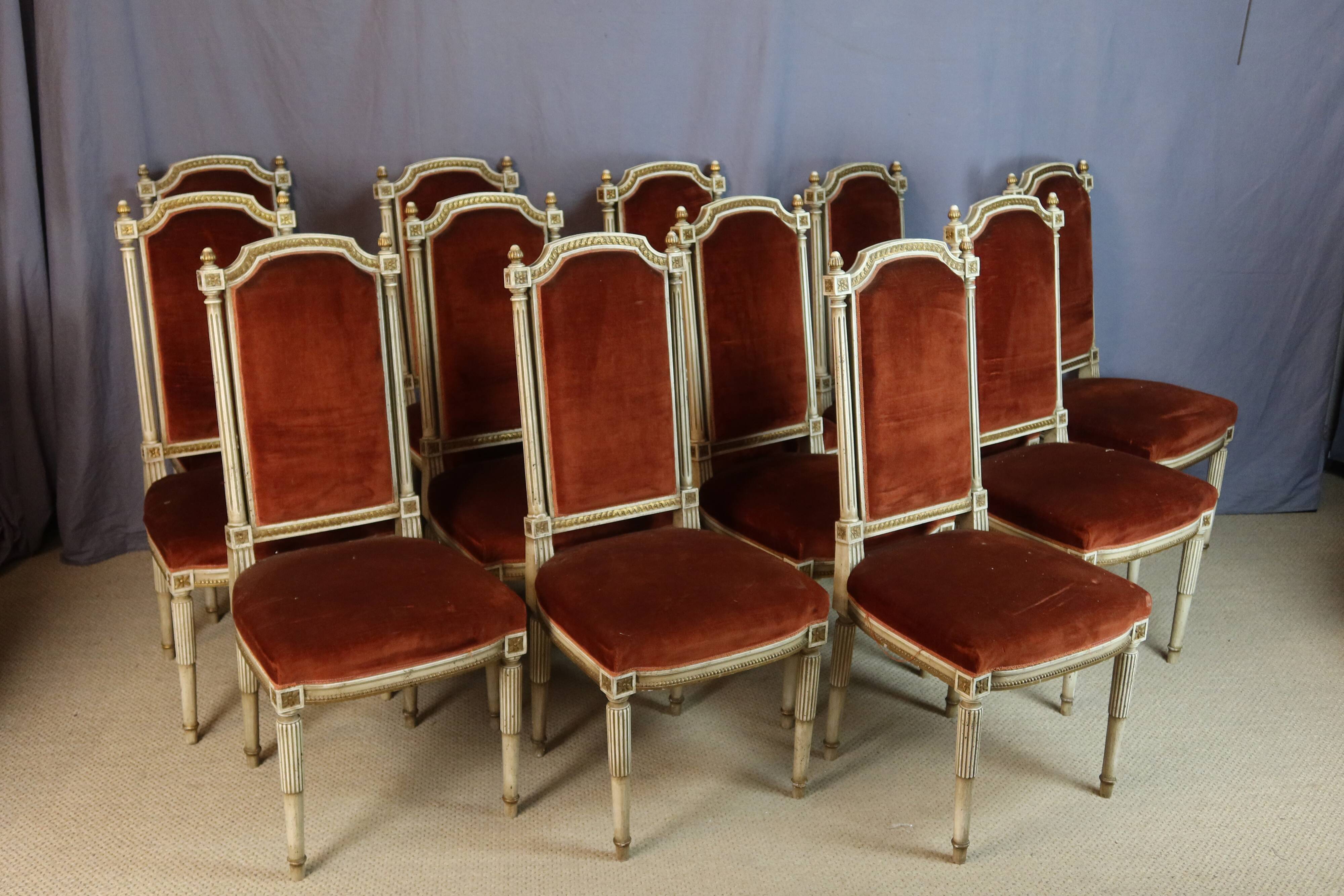 chaises de style directoire
