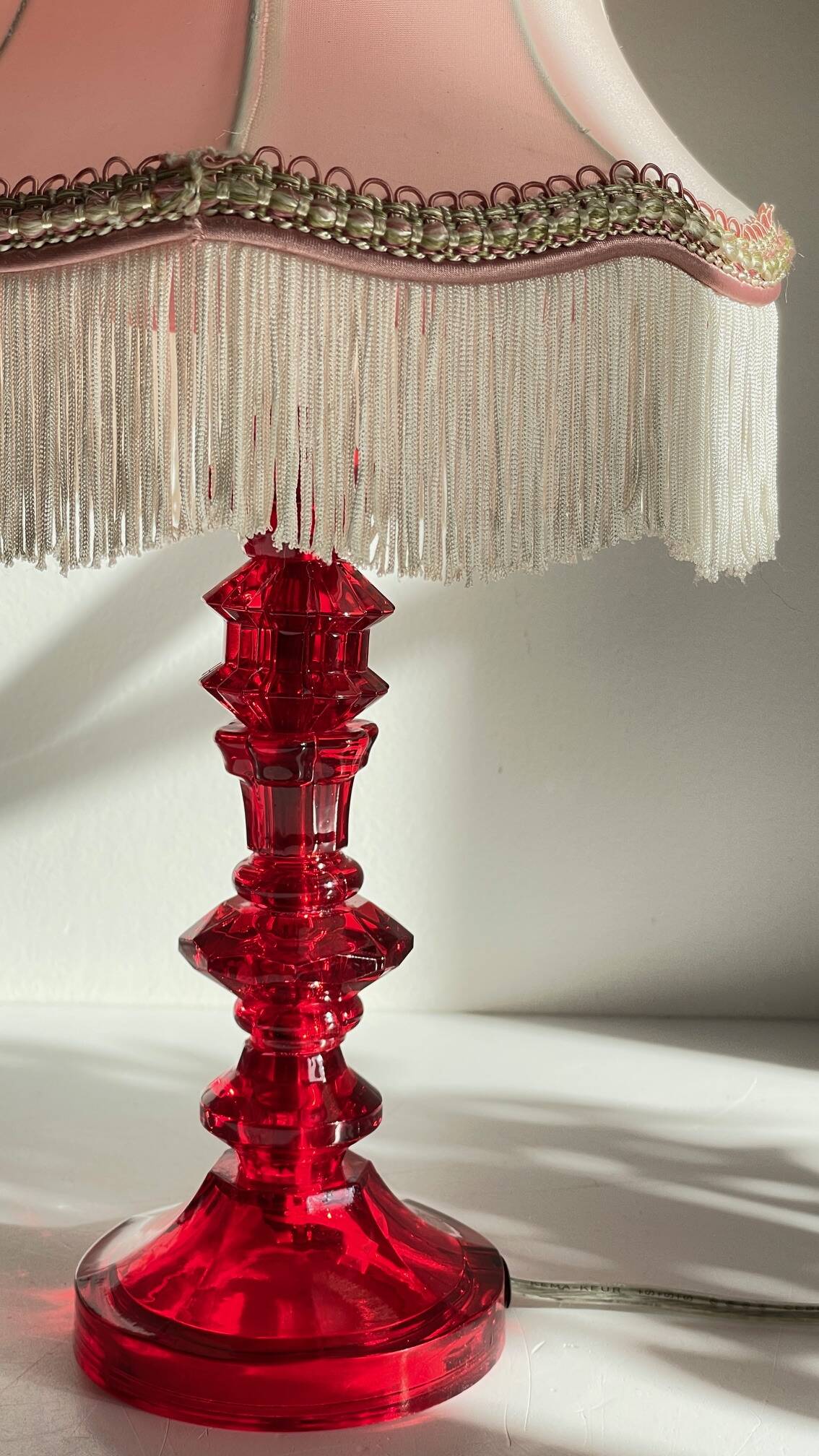 Vintage vitamin lamp