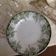 Dinner plates, model Platane, pottery St Amand and Hamage