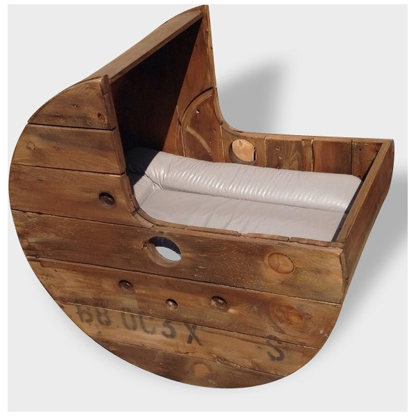 Touret En Bois Landau Bebe Deco Industrielle Transat Balancelle Vintage Selency Touret En Bois Landau Bebe Deco Industrielle Transat Balancelle Vintage Selency