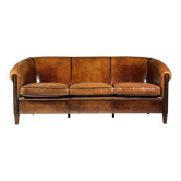 Sheepskin 3-seater classic sofa