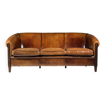 Sheepskin 3-seater classic sofa