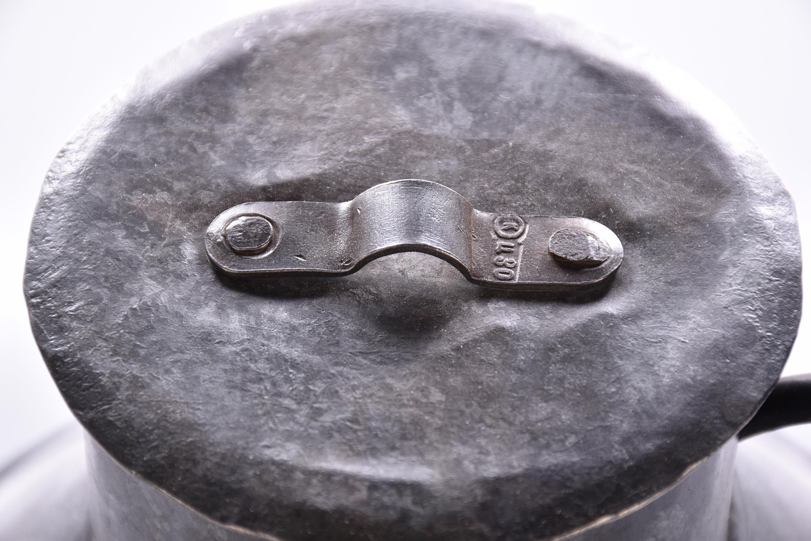 Industrial zinc pendant lamp