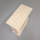 Vintage travertine book case, 1970s.