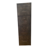 Ancien classeur métallique Ronéo – 4 tiroirs – Années 1950