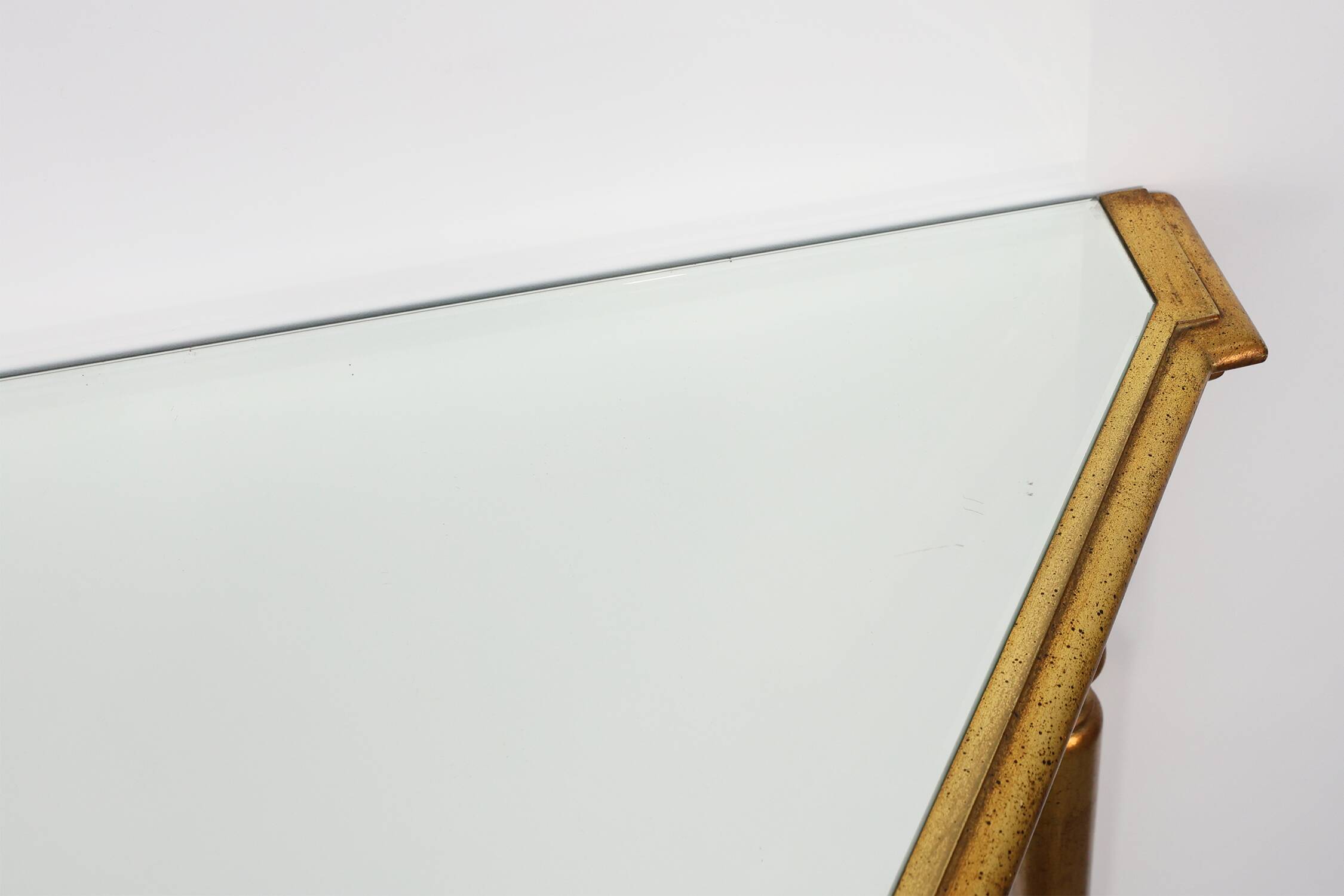 Hollywood Regency Console Table by Deknudt, Belgium 1980s