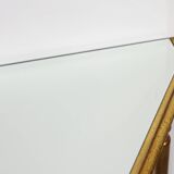 Hollywood Regency Console Table by Deknudt, Belgium 1980s