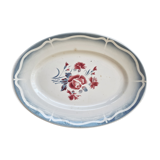 Oval dish Nina Rosa de Digoin
