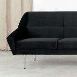Black Skagen sofa, Scandinavian design