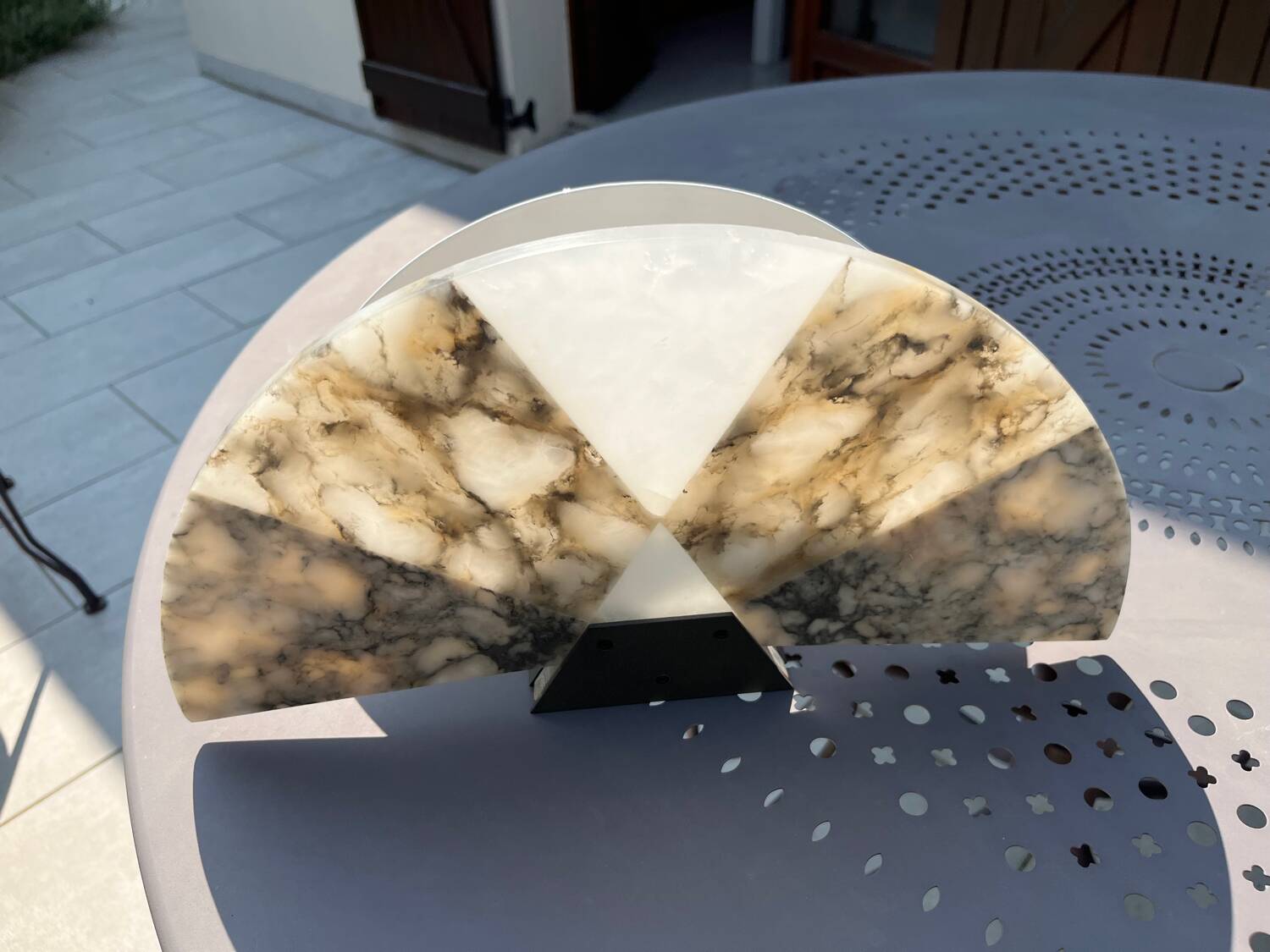 Ventaglio V584 lamp by Angelo Mangiarotti Skipper Pollux edition