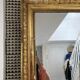 Old mirror early nineteenth 208x124 cm